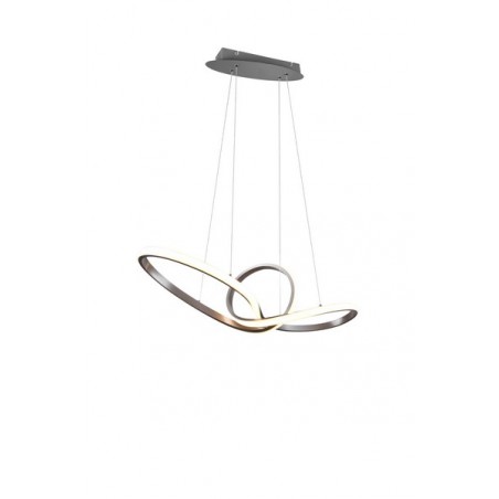 RL Lampa wisząca LED nowoczesna SANSA R32751107 srebrny i odcienie srebra