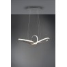 RL Lampa wisząca LED nowoczesna SANSA R32751107 srebrny i odcienie srebra