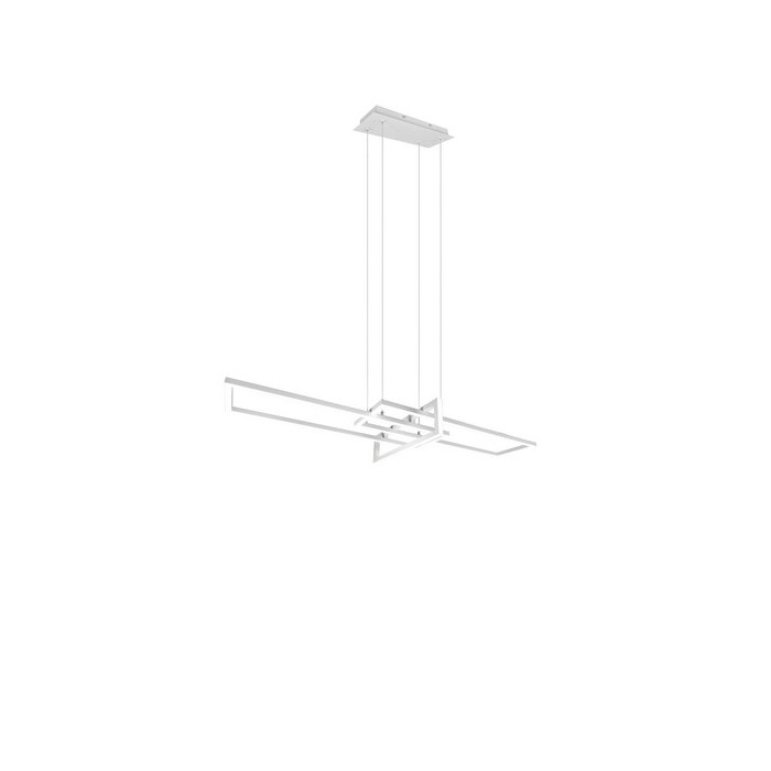 Trio Lampa wisząca LED nowoczesna SALINAS 320310331 biały