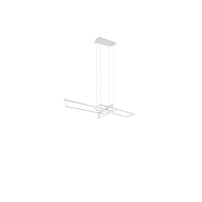 Trio Lampa wisząca LED nowoczesna SALINAS 320310331 biały
