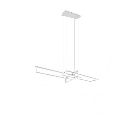 Trio Lampa wisząca LED nowoczesna SALINAS 320310331 biały