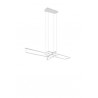Trio Lampa wisząca LED nowoczesna SALINAS 320310331 biały
