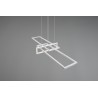 Trio Lampa wisząca LED nowoczesna SALINAS 320310331 biały