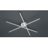 Trio Lampa natynkowa LED TIRIAC 671610307 srebrny i odcienie srebra