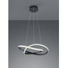 RL Lampa wisząca LED nowoczesna COURSE R32051132 czarny