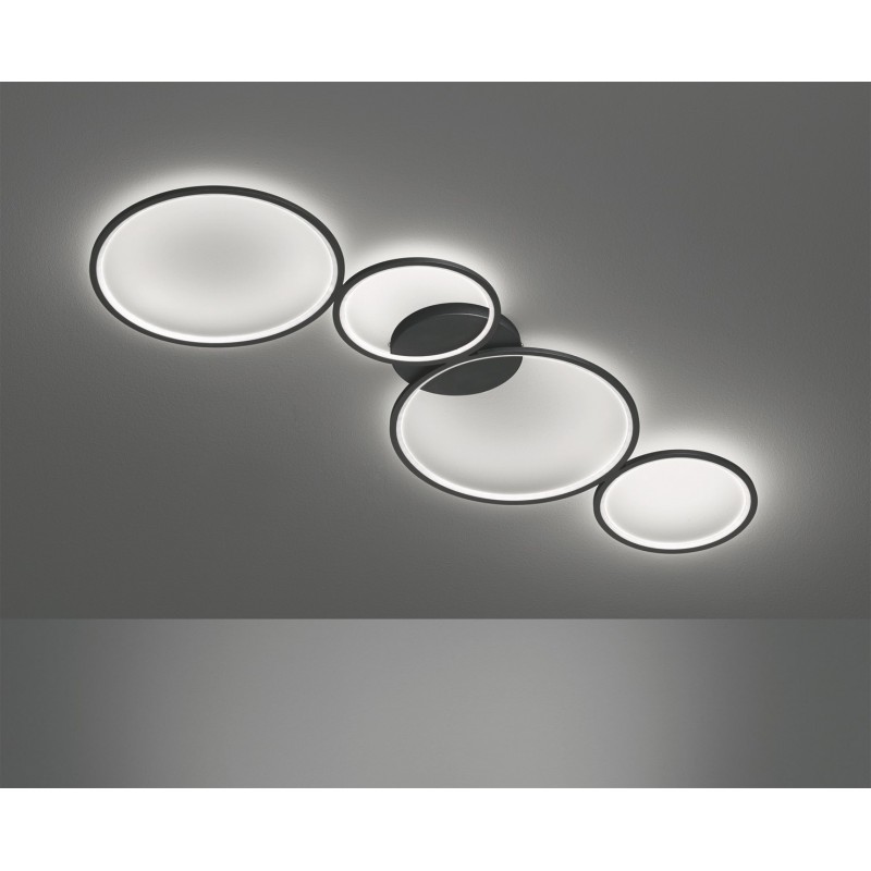 Trio Lampa natynkowa LED RONDO 622610432 czarny