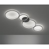 Trio Lampa natynkowa LED RONDO 622610432 czarny