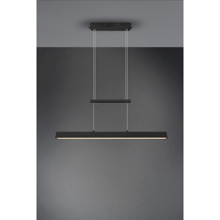 RL Lampa wisząca LED nowoczesna PAROS R32043132 czarny