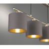 Trio Lampa wisząca nowoczesna GARDA 305400441 srebrny i odcienie srebra, szary i odcienie szarości