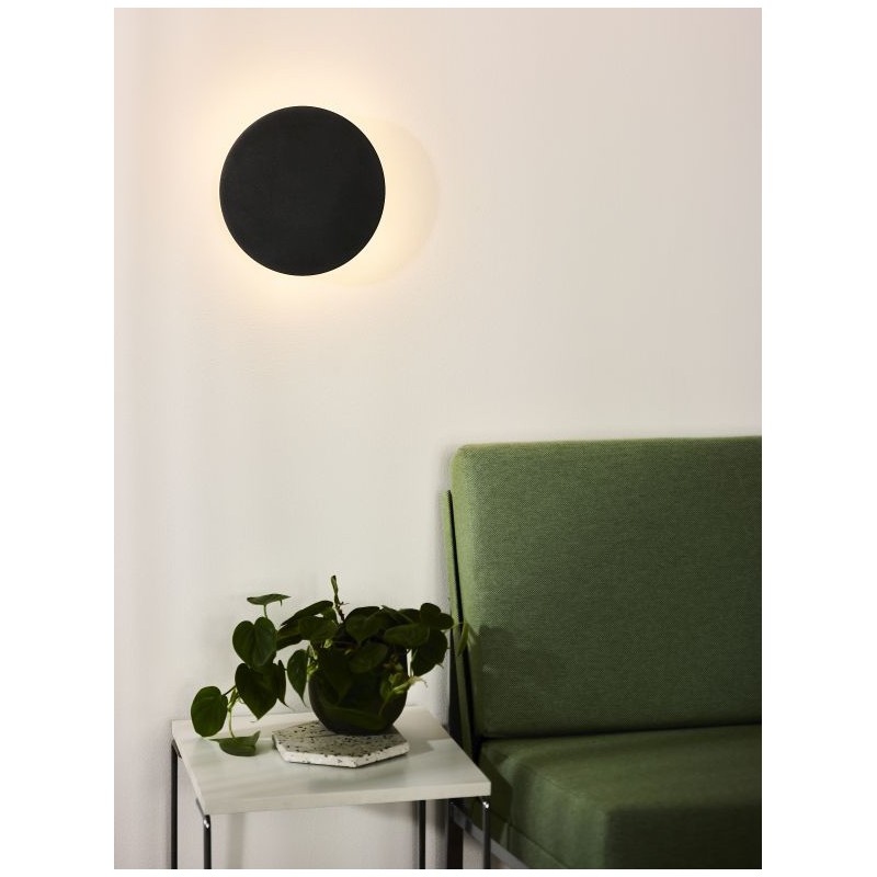 Lucide Kinkiet EKLYPS LED 46201/08/30 czarny