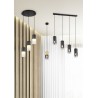 Trio Lampa wisząca nowoczesna ROBIN 310630332 czarny