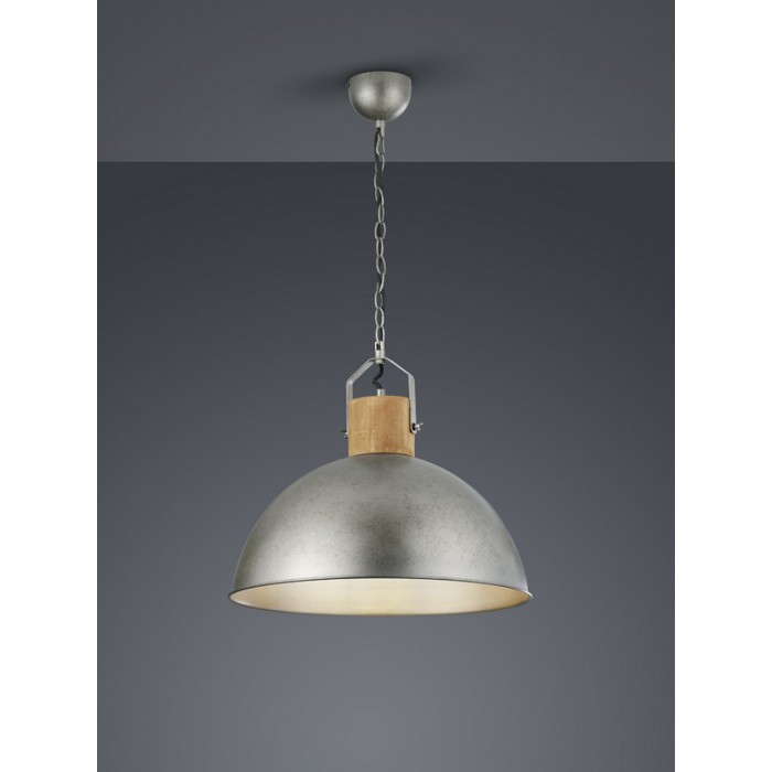 Trio Lampa wisząca nowoczesna DELHI 303400167 srebrny i odcienie srebra