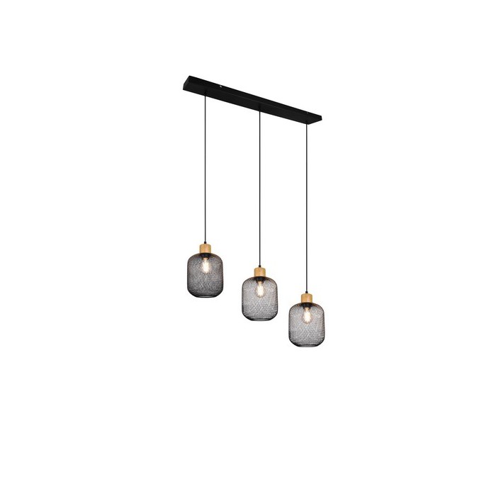 RL Lampa wisząca nowoczesna CALIMERO R30563032 czarny