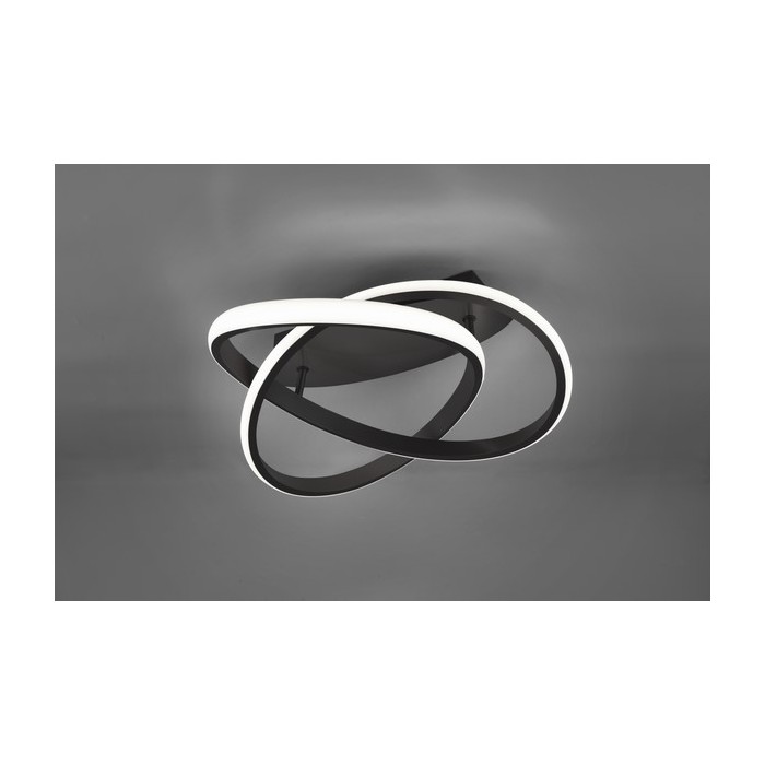 RL Lampa natynkowa LED COURSE R62051132 czarny