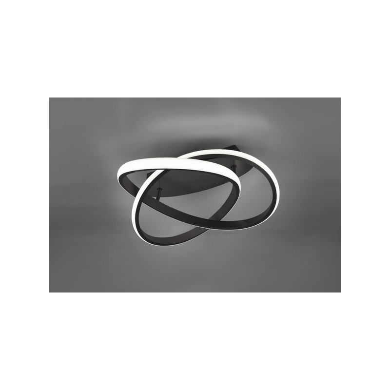 RL Lampa natynkowa LED COURSE R62051132 czarny