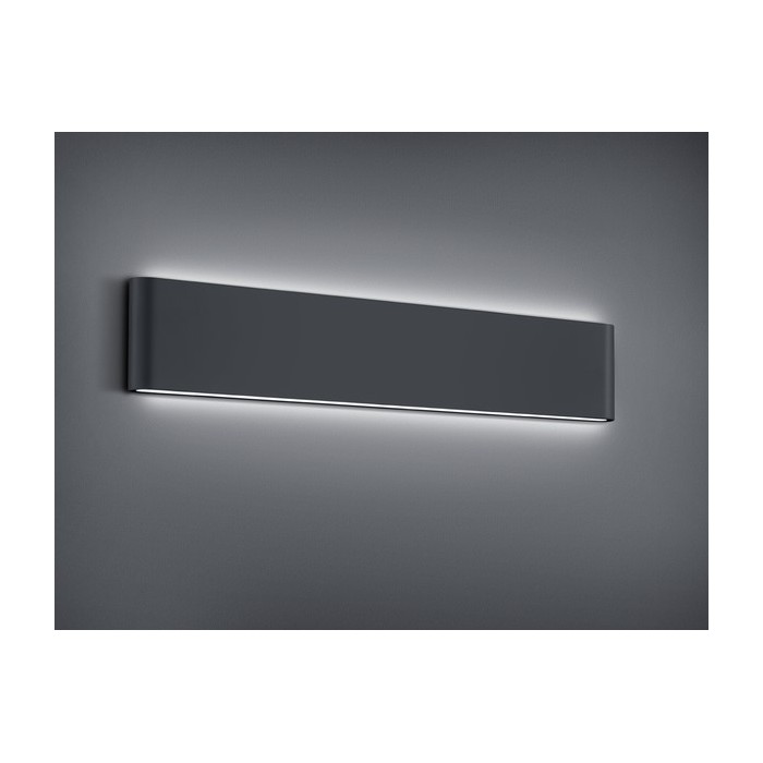 Trio Lampa zewnętrzna ścienna THAMES II 226460242 antracyt