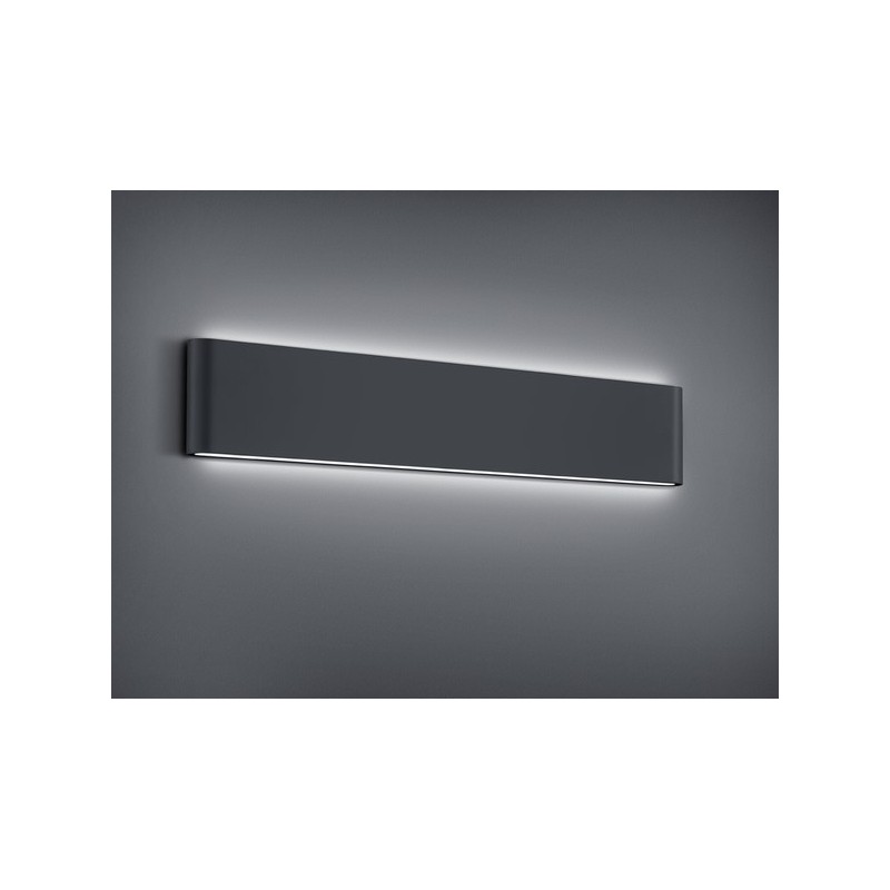 Trio Lampa zewnętrzna ścienna THAMES II 226460242 antracyt