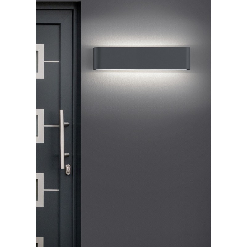 Trio Lampa zewnętrzna ścienna THAMES II 226460242 antracyt