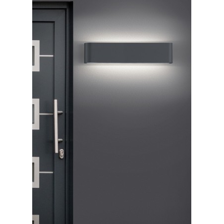 Trio Lampa zewnętrzna ścienna THAMES II 226460242 antracyt