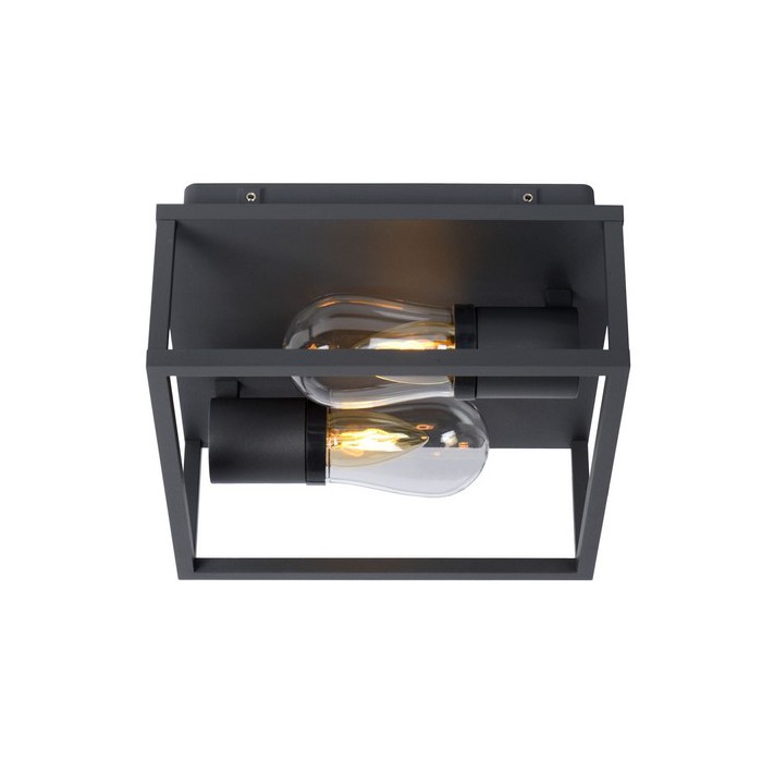 Lucide Lampa łazienkowa sufitowa CARLYN 27100/02/30 czarny