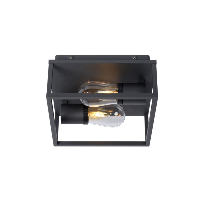 Lucide Lampa łazienkowa sufitowa CARLYN 27100/02/30 czarny