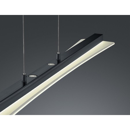 RL Lampa wisząca LED nowoczesna SMASH R32421132 czarny