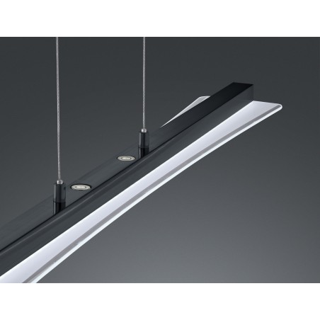 RL Lampa wisząca LED nowoczesna SMASH R32421132 czarny
