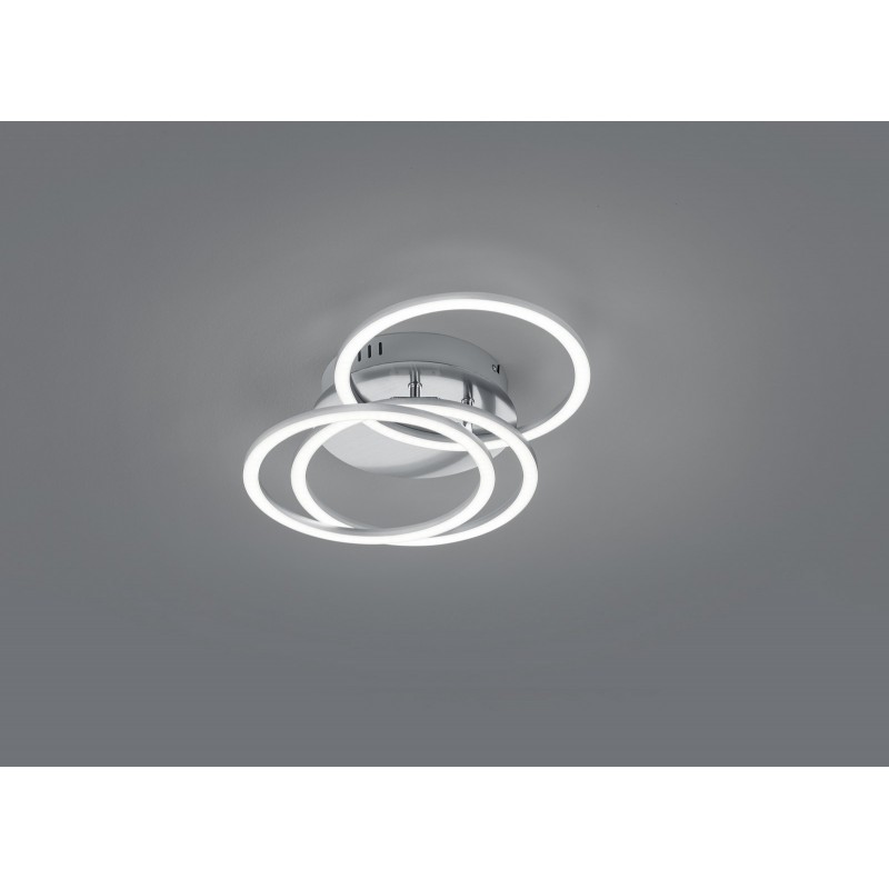 RL Lampa natynkowa LED CIRCLE R62823107 srebrny i odcienie srebra