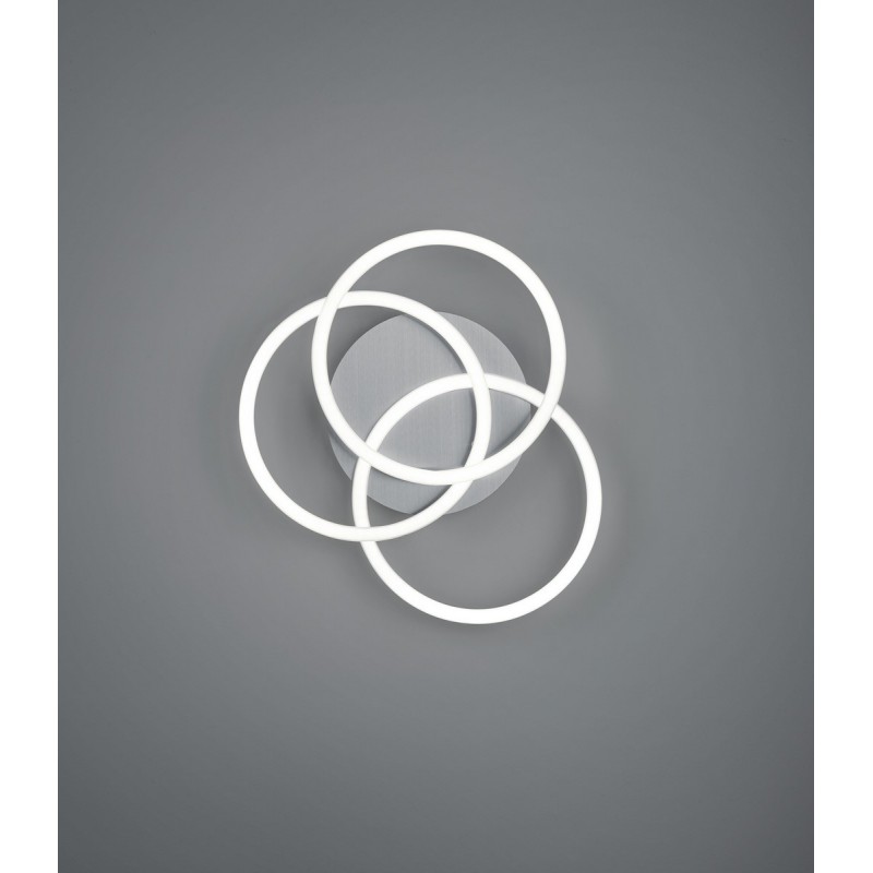 RL Lampa natynkowa LED CIRCLE R62823107 srebrny i odcienie srebra