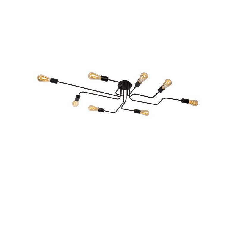 Lucide Lampa natynkowa LESTER 21112/08/30 czarny