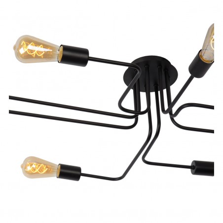 Lucide Lampa natynkowa LESTER 21112/08/30 czarny