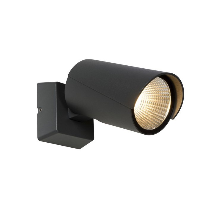 Lucide Lampa zewnętrzna ścienna MANAL 27896/12/29 antracyt