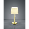 Trio Lampa stołowa LYON 509100108 złoty i odcienie złota, biały