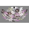 RL Lampa natynkowa FLOWER R60014017 srebrny i odcienie srebra, inny