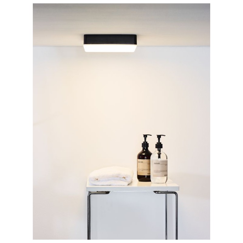 Lucide Lampa łazienkowa sufitowa CERES-LED 28113/30/30 czarny