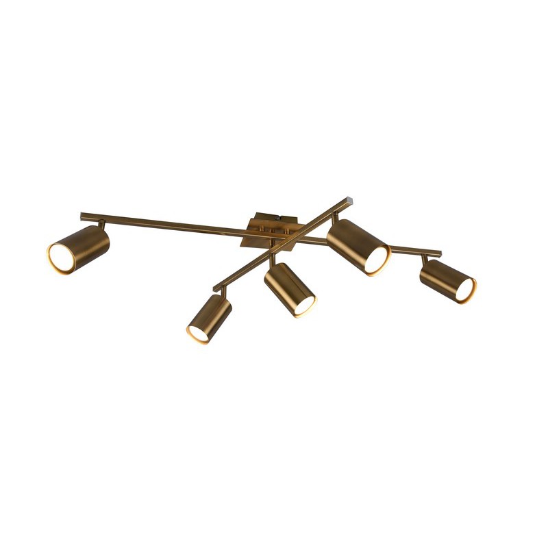 Trio Lampa natynkowa MARLEY 612400504 złoty i odcienie złota