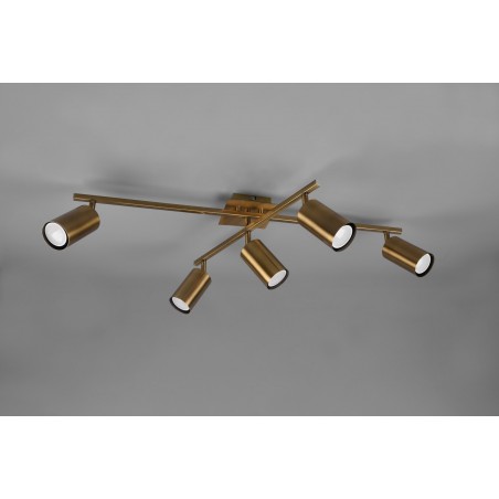 Trio Lampa natynkowa MARLEY 612400504 złoty i odcienie złota