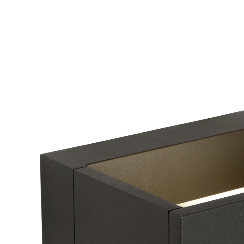 Lucide Lampa zewnętrzna ścienna GOA 28857/06/30 antracyt