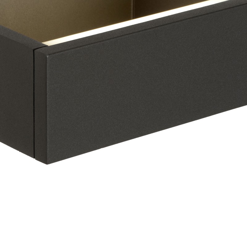 Lucide Lampa zewnętrzna ścienna GOA 28857/06/30 antracyt