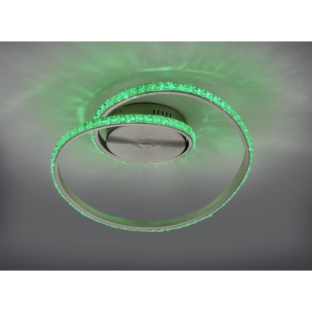 RL Lampa natynkowa LED RUBIN R62021105 srebrny i odcienie srebra