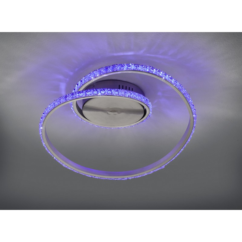 RL Lampa natynkowa LED RUBIN R62021105 srebrny i odcienie srebra