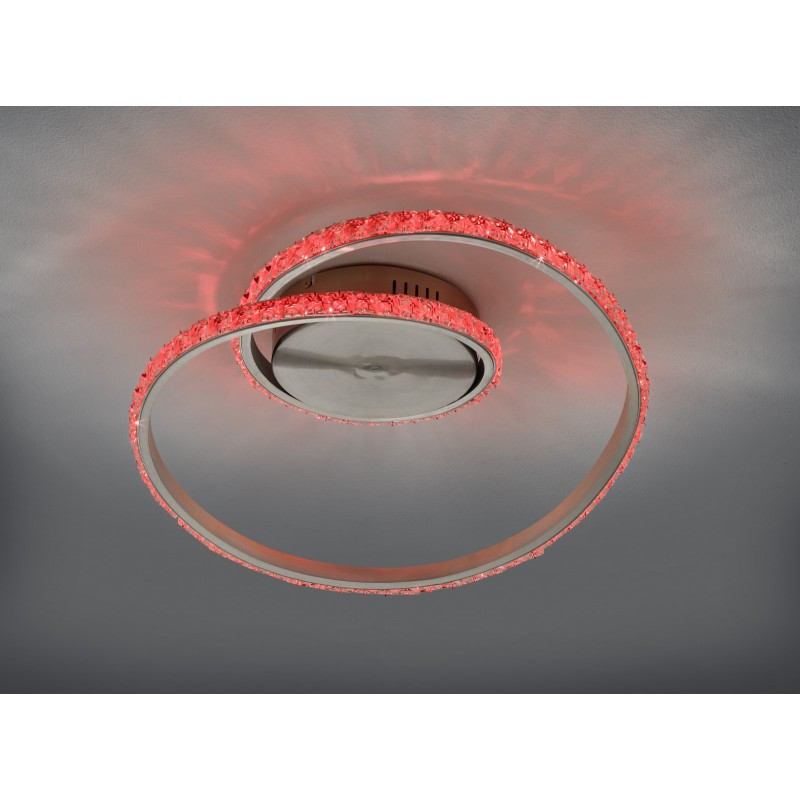 RL Lampa natynkowa LED RUBIN R62021105 srebrny i odcienie srebra