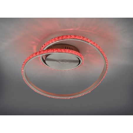 RL Lampa natynkowa LED RUBIN R62021105 srebrny i odcienie srebra