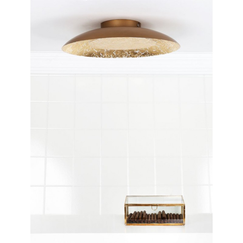 Lucide Lampa natynkowa LED FOSKAL 79177/12/01 złoty i odcienie złota