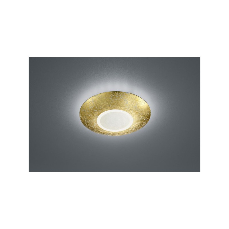 Trio Lampa natynkowa LED CHIROS 624110279 złoty i odcienie złota