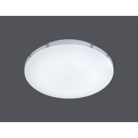 Trio Lampa łazienkowa sufitowa APART 659412406 srebrny i odcienie srebra, biały