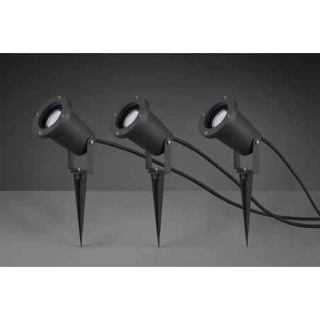 Trio Lampa zewnętrzna stojąca UBANGI 800260342 antracyt