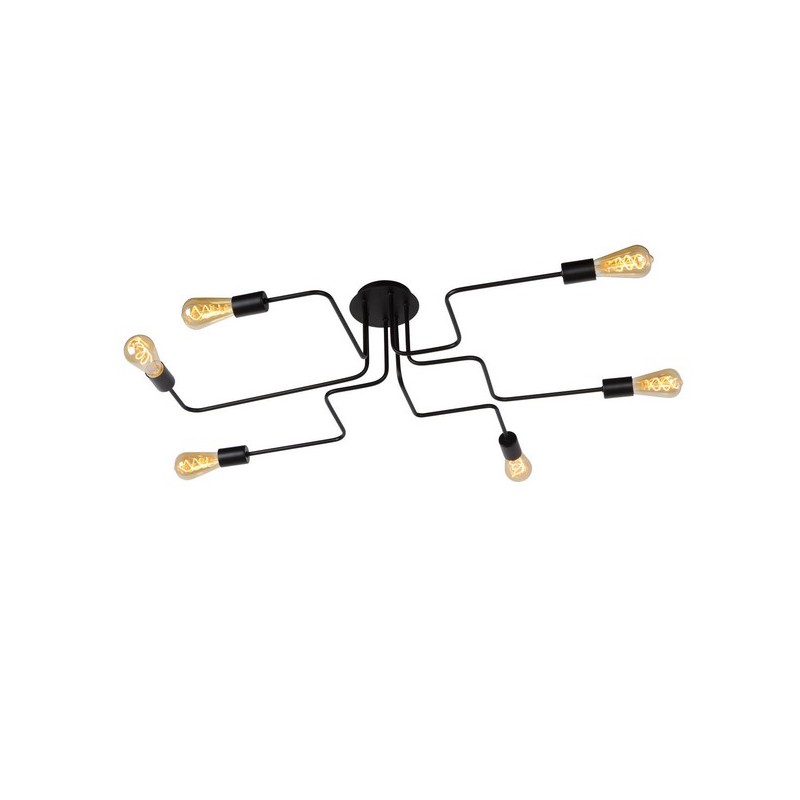 Lucide Lampa natynkowa LESTER 21112/06/30 czarny