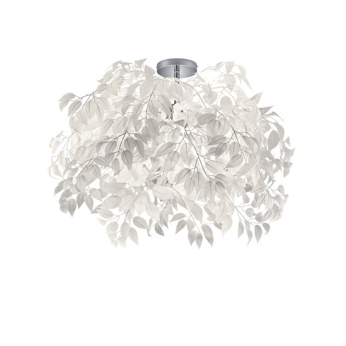 RL Lampa natynkowa LEAVY R60463001 srebrny i odcienie srebra, biały