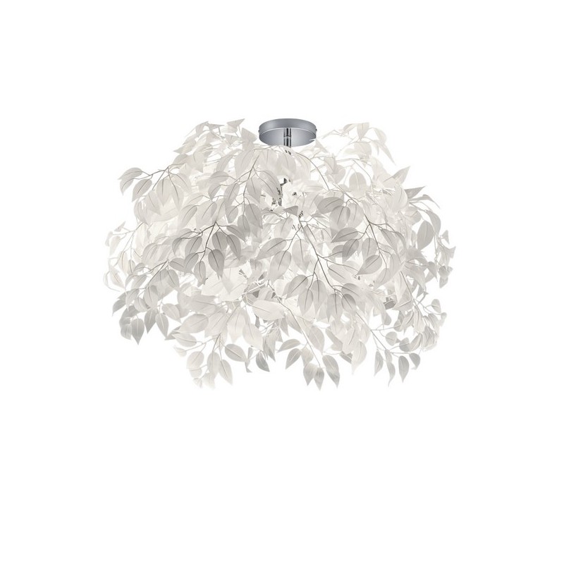 RL Lampa natynkowa LEAVY R60463001 srebrny i odcienie srebra, biały